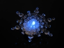 LS-0005 LED Color Changed Snowflakes Suction Cup Light Christmas Gift